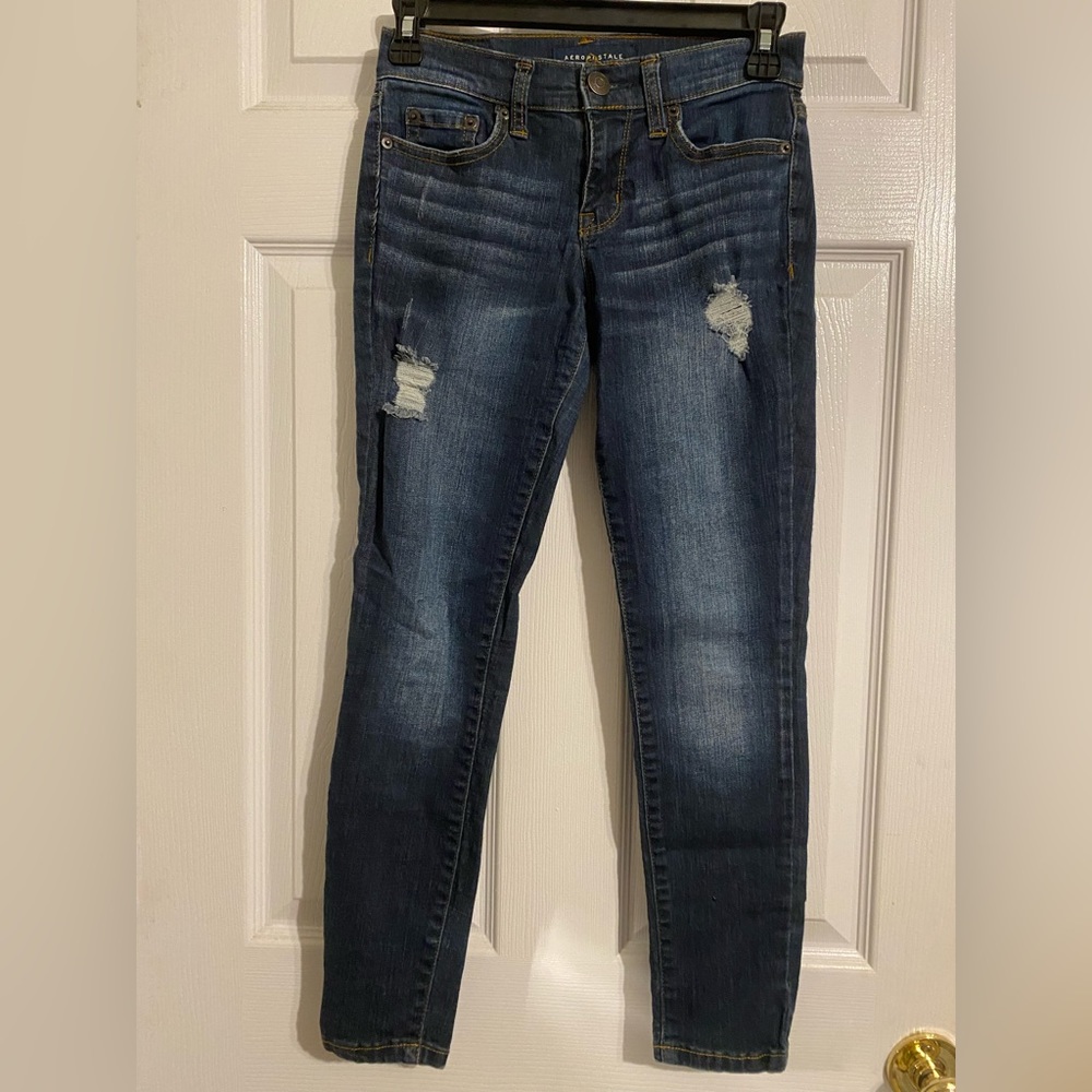 Aeropostale Ripped Jeggings
